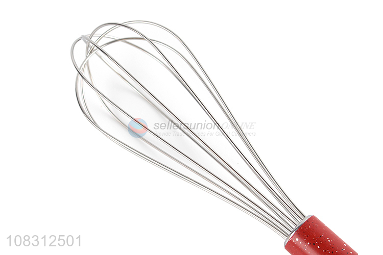 Top sale creative kitchen egg whisk manual stainless steel mixer