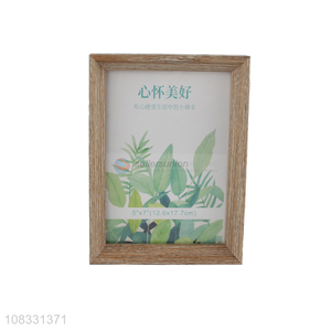 High Quality Rectangular Photo Frame With Back Stander