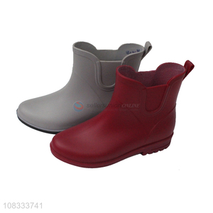 Wholesale Women's Chelsea Rainboots Short Garden Shoes for Ladies