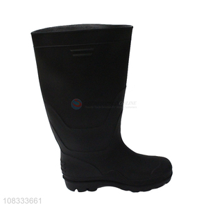 Wholesale men's rainboots waterproof outdoor mid-calf garden shoes