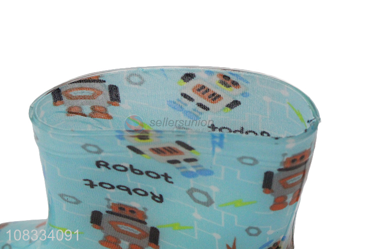 High quality kids toddlers mid-calf rainboots wellies for children