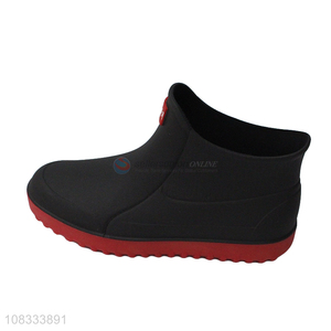 New products women's platform rainboots waterproof ankle rain boots