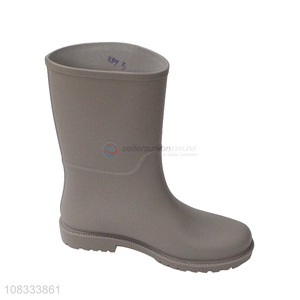Wholesale women's rain boots durable anti-slip mid-calf rain boots