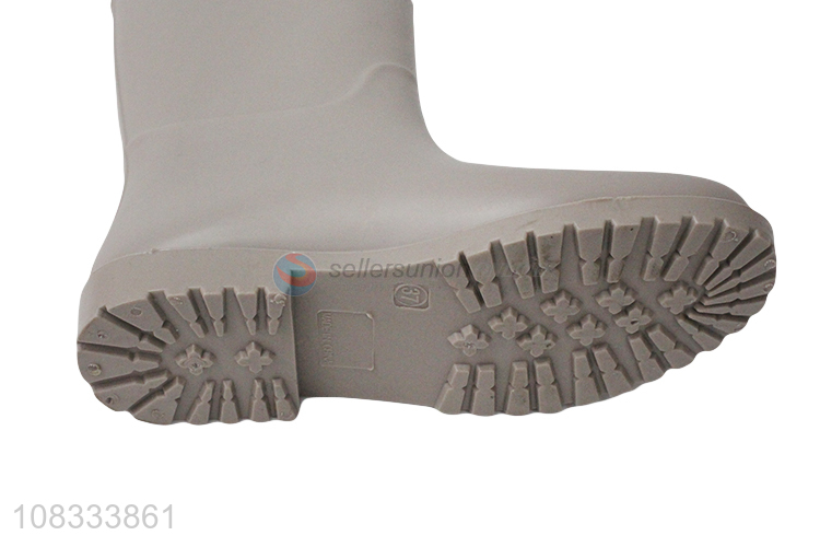 Wholesale women's rain boots durable anti-slip mid-calf rain boots