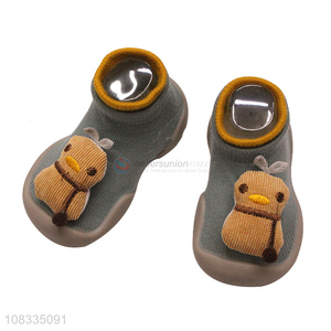 China wholesale non-slip baby floor socks shoes for walking