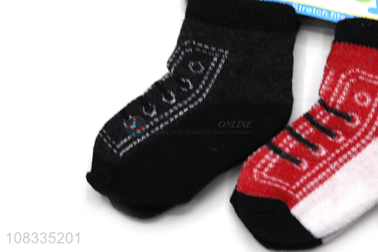 Creative design cotton comfortable baby socks for sale