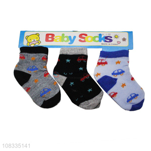 Good selling multicolor cotton soft baby socks wholesale