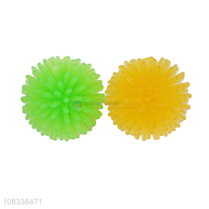 Hot selling colorful TPR stress relief puffer ball squeeze toys