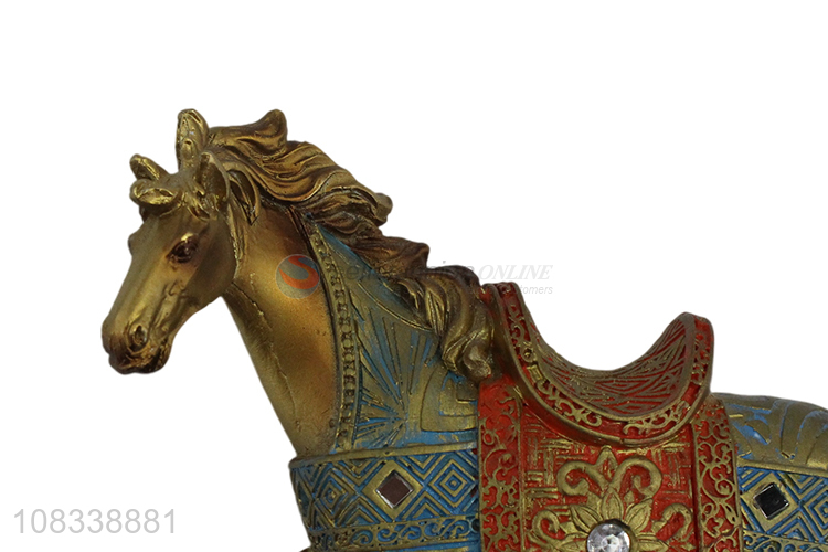 Wholesale Resin Craft Ornaments Horse Figurine Resin Crafts
