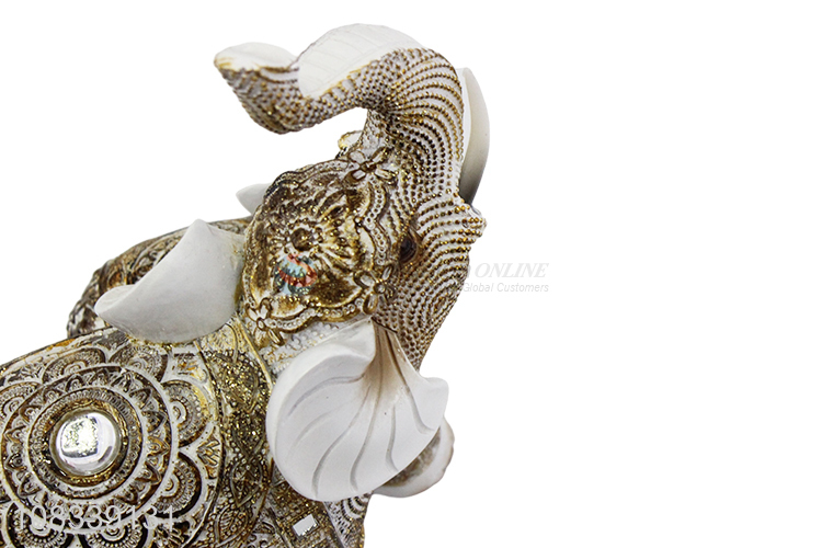 Best Selling Resin Simulation Elephant Figurine Decorative Crafts