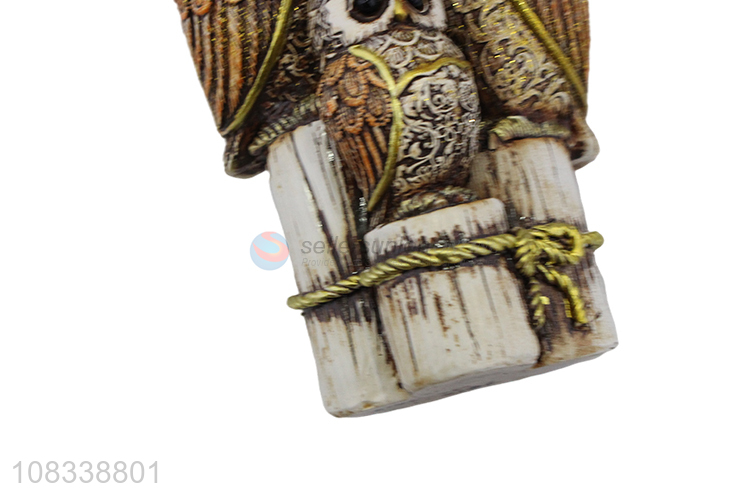 Hot Selling Owl Family Resin Figurine Craft Ornaments