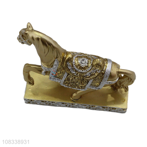 Factory Direct Sale Resin Horse Figurine Ornament For Gift