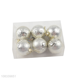 Hot Products 6 Pieces Christmas Tree Decoration Christmas Ball