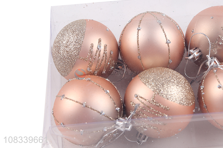 New Style 6 Pieces Christmas Ball For Christmas Decoration