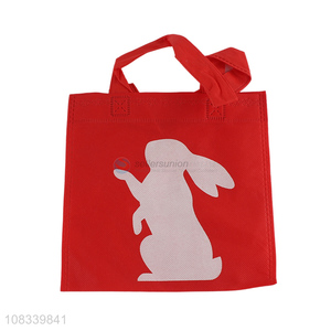 Good wholesale price red non-woven storage bag shopping bag