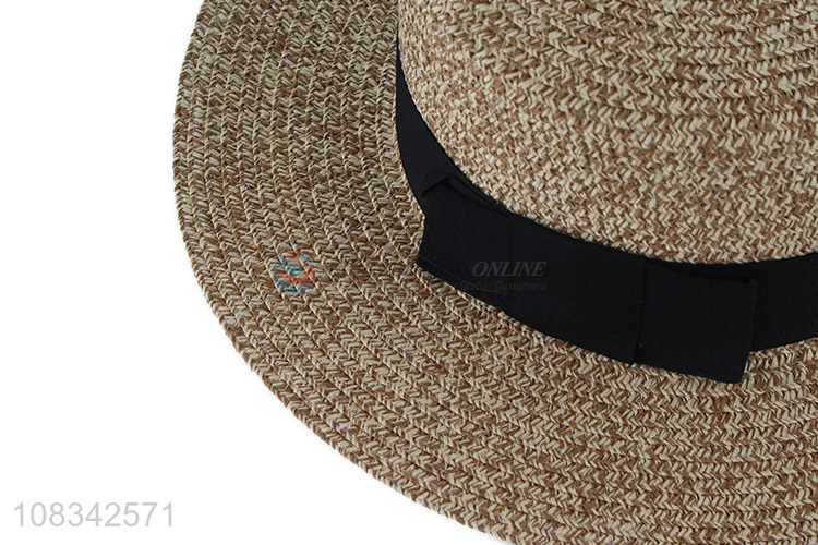 Latest Panama Straw Hat Summer Sun Hat Beach Cap