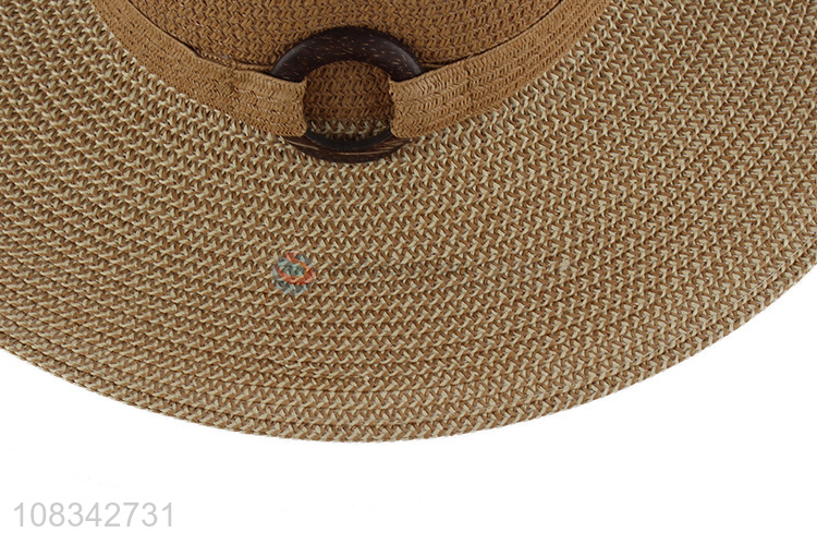 Top Quality Summer Beach Cap Floppy Straw Hat For Sale