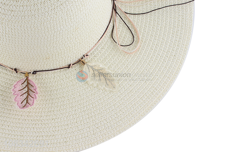 Hot Sale Breathable Sun Hat Fashion Floppy Straw Hat