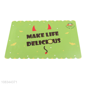 Factory Wholesale Plastic Placemat Fashion Table Mat