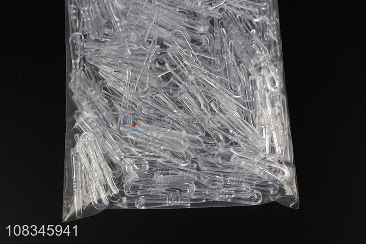 Wholesale clear anti-slip shirt clips plastic clips for clothes