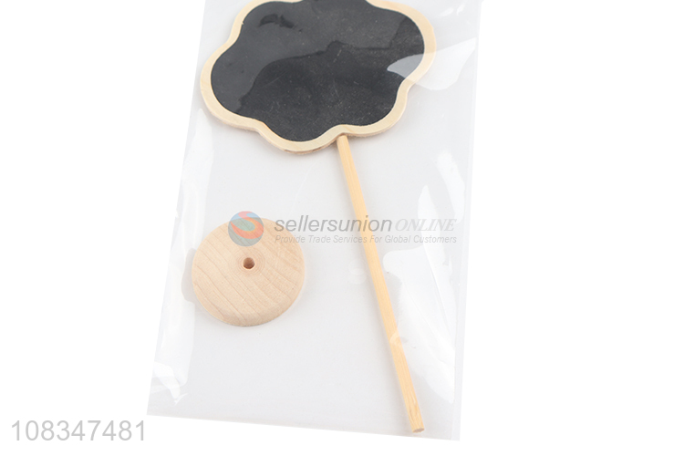 Good selling cloud shape mini blackboard with base