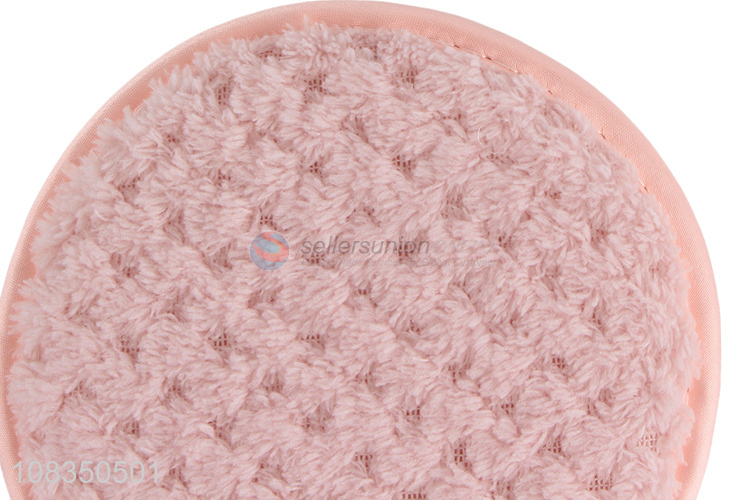 Hot sale reusable soft facial cleansing pad for makeup remover