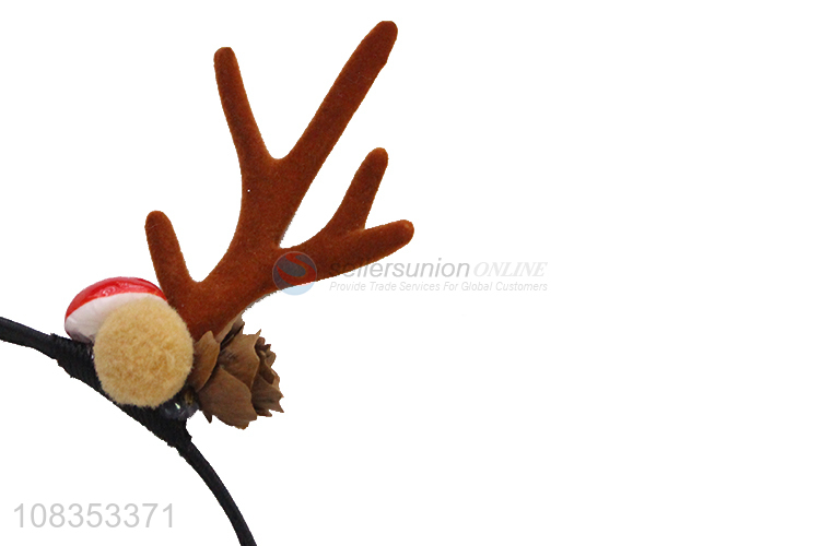 Top Quality Christmas Hair Hoop Antlers Hair Band