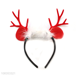 Hot Selling Antler Hair Hoop Christmas Hair Accessories