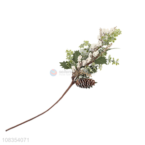 Low price artificial christmas long branch for decoration