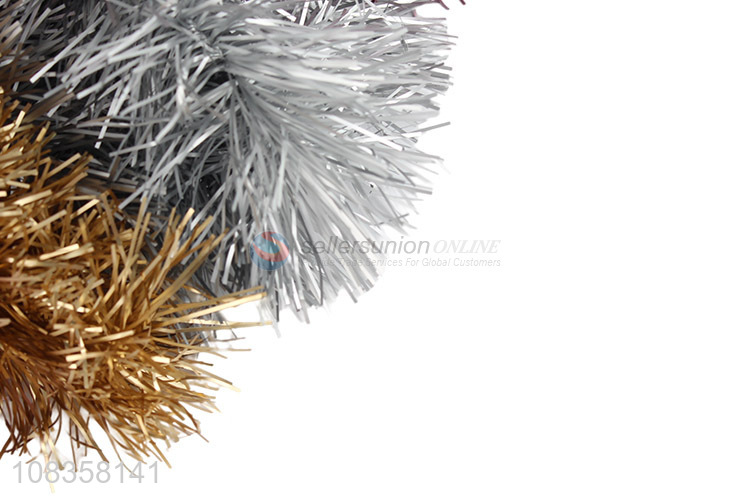 Best selling creative colourful hanging Christmas decorative tinsel