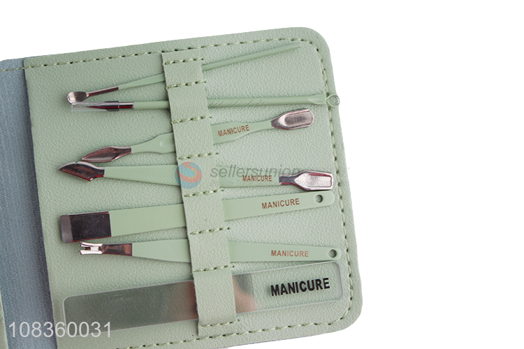Most popular 12 pieces manicure set stainless steel nail cutter set