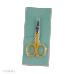 Wholesale stainless steel eyebrow scissors eyelash scissors makeup tools