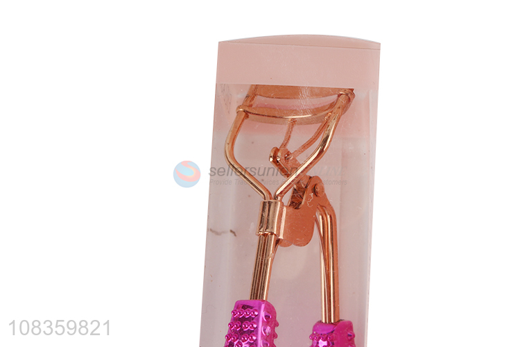 Wholesale exquisite carbon steel eyelash curler professional makeup tool