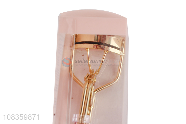 Wholesale carbon steel lash curling tools eyelash curler for eye makeup