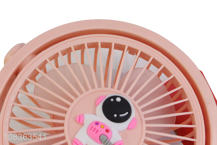 China supplier low noise rechargeable mini clip on fan table fan