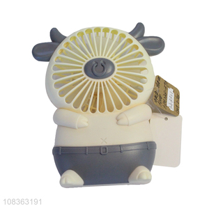 Hot selling low noise portable fan mini electric desk fan for indoor