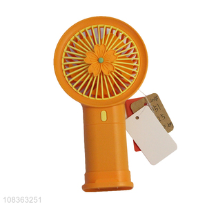 Hot selling battery operated rechargeable handheld fan portable fan