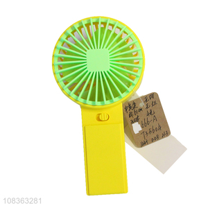 Factory wholesale battery operated usb charging mini fan portable fan