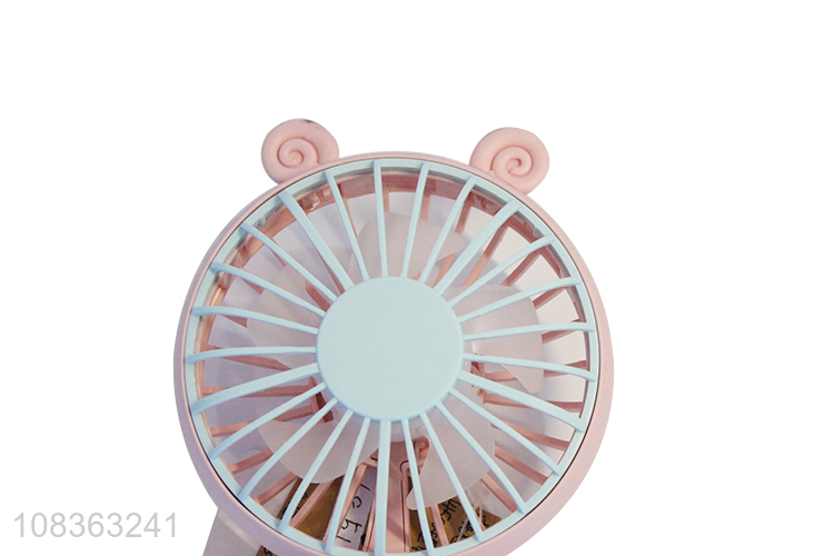 Yiwu market portable fan rechargeable handheld fan for kids girls