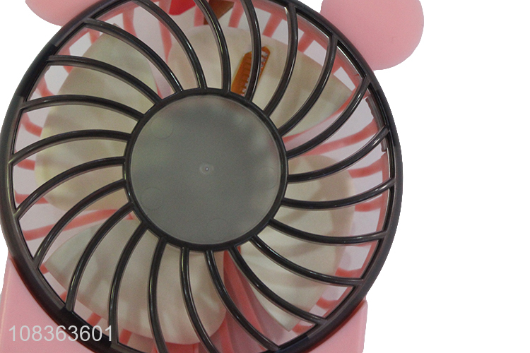 Wholesale rechargeable fan handheld fan desk fan for kids girls