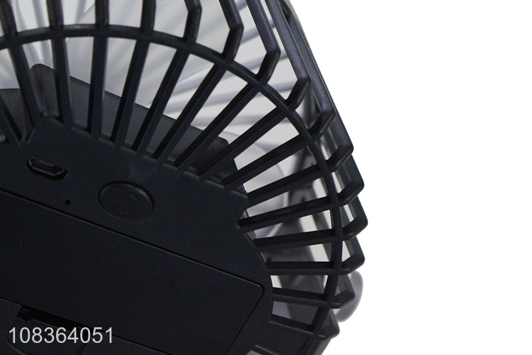 Factory price portable usb fan clip on desk fan for indoor outdoor