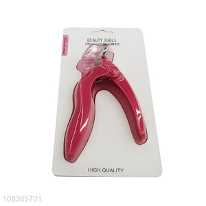 Wholesale manicure tool acrylic false nail clippers for acrylic nails
