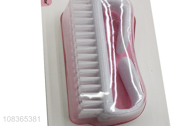 China supplier plastic nail scrubbing brush nail dry polish tool
