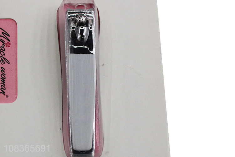 New imports carbon nail cutter steel spray painted metal nail clipper