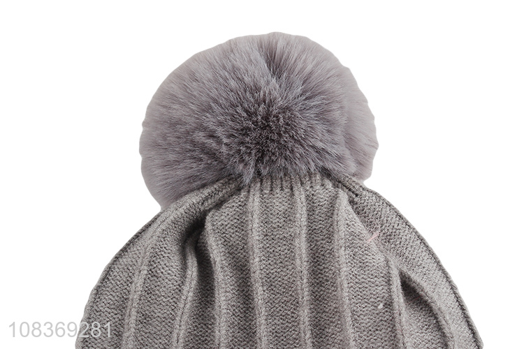 High quality soft warm beanies hat knitted hat for winter