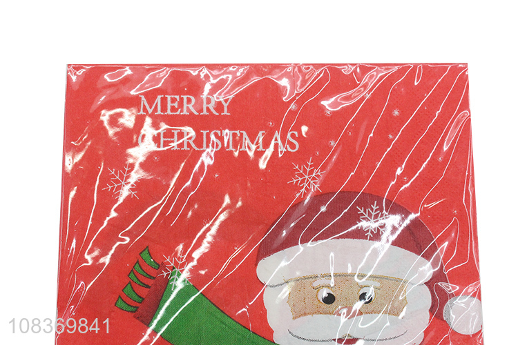 High quality skin-friendly paper napkins for Christmas party