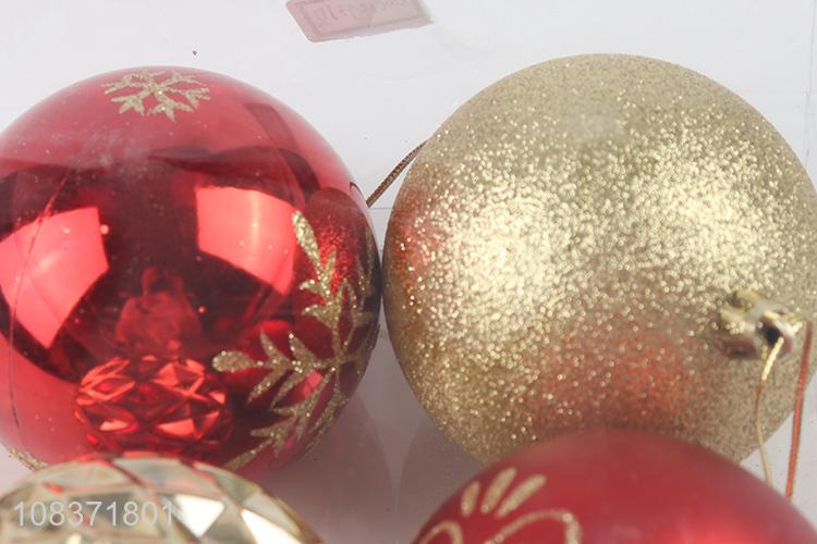 High quality 4 pieces Christmas baubles hanging balls Christmas ornaments