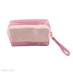 Good wholesale price portable cosmetic bag wash bag