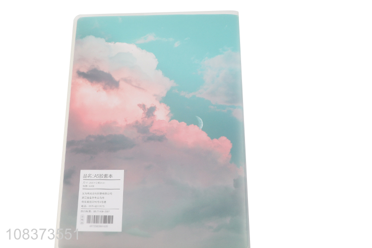 High Quality Plastic Cover A5 Notebook Exercise Book