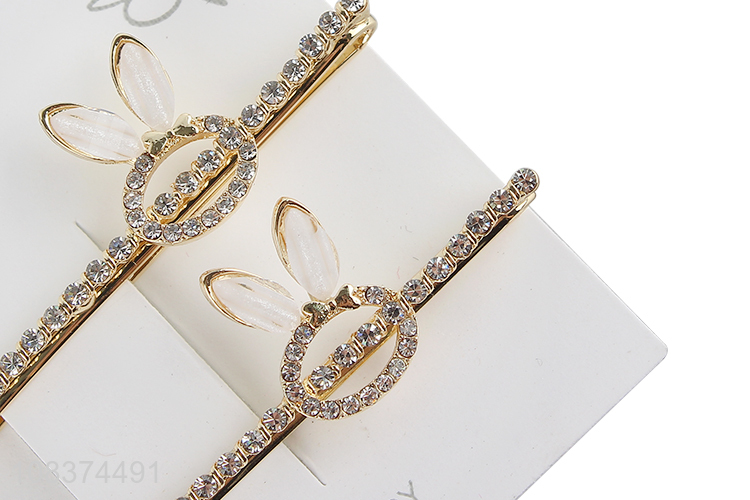 Factory price delicate hair decoration hairpin for women